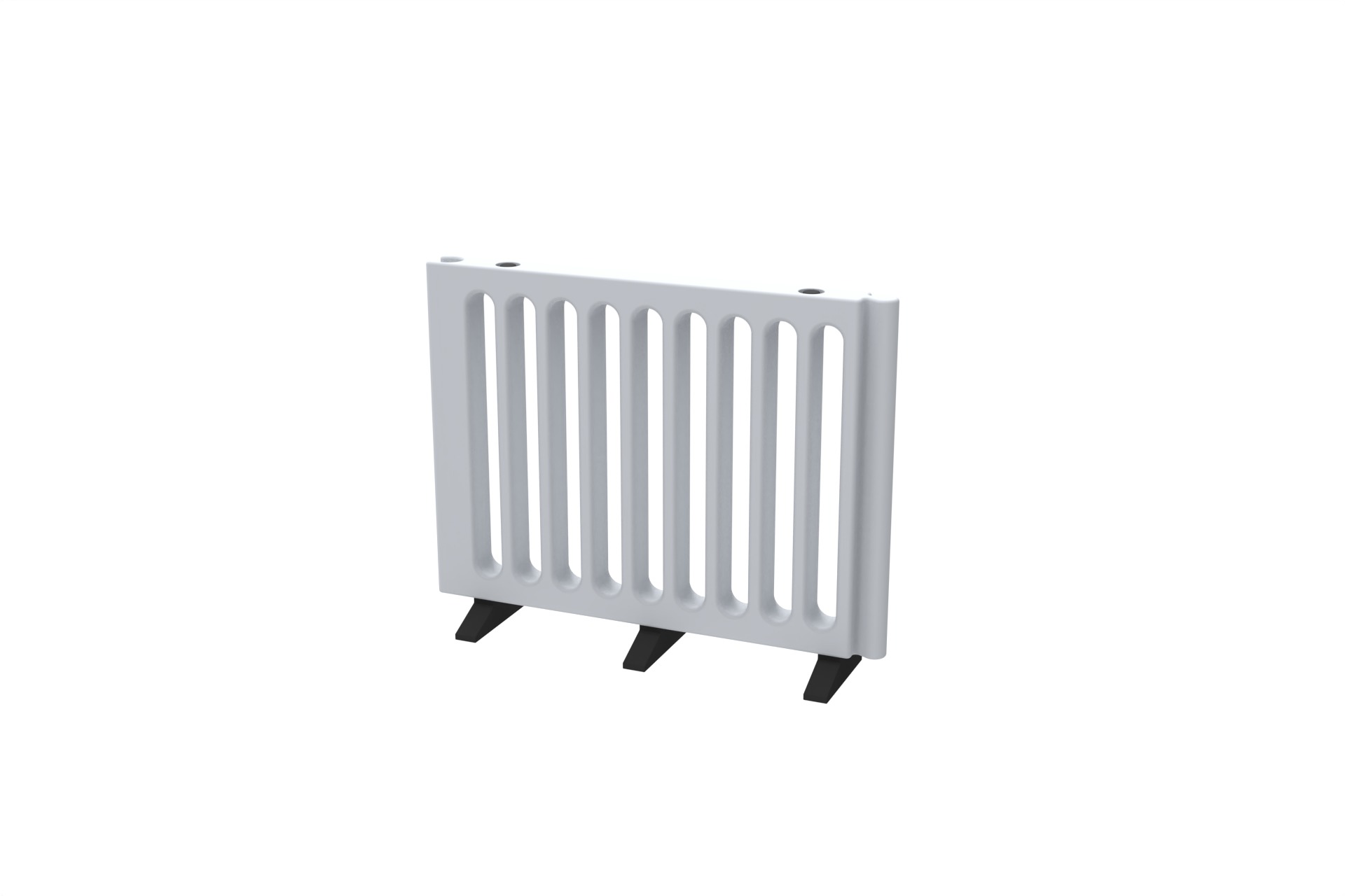Road Barrier Set 3D print model_8