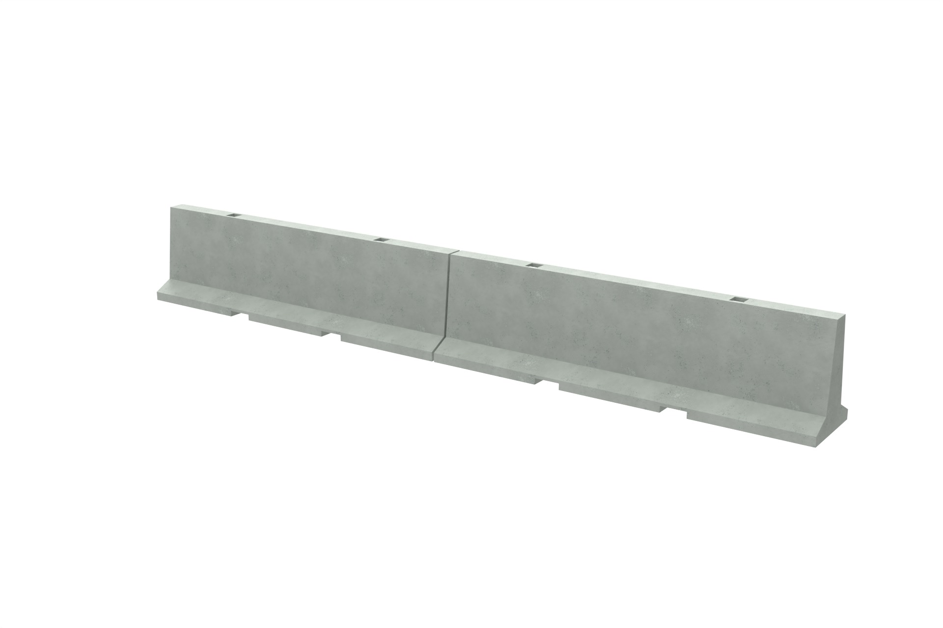 Road Barrier Set 3D print model_14