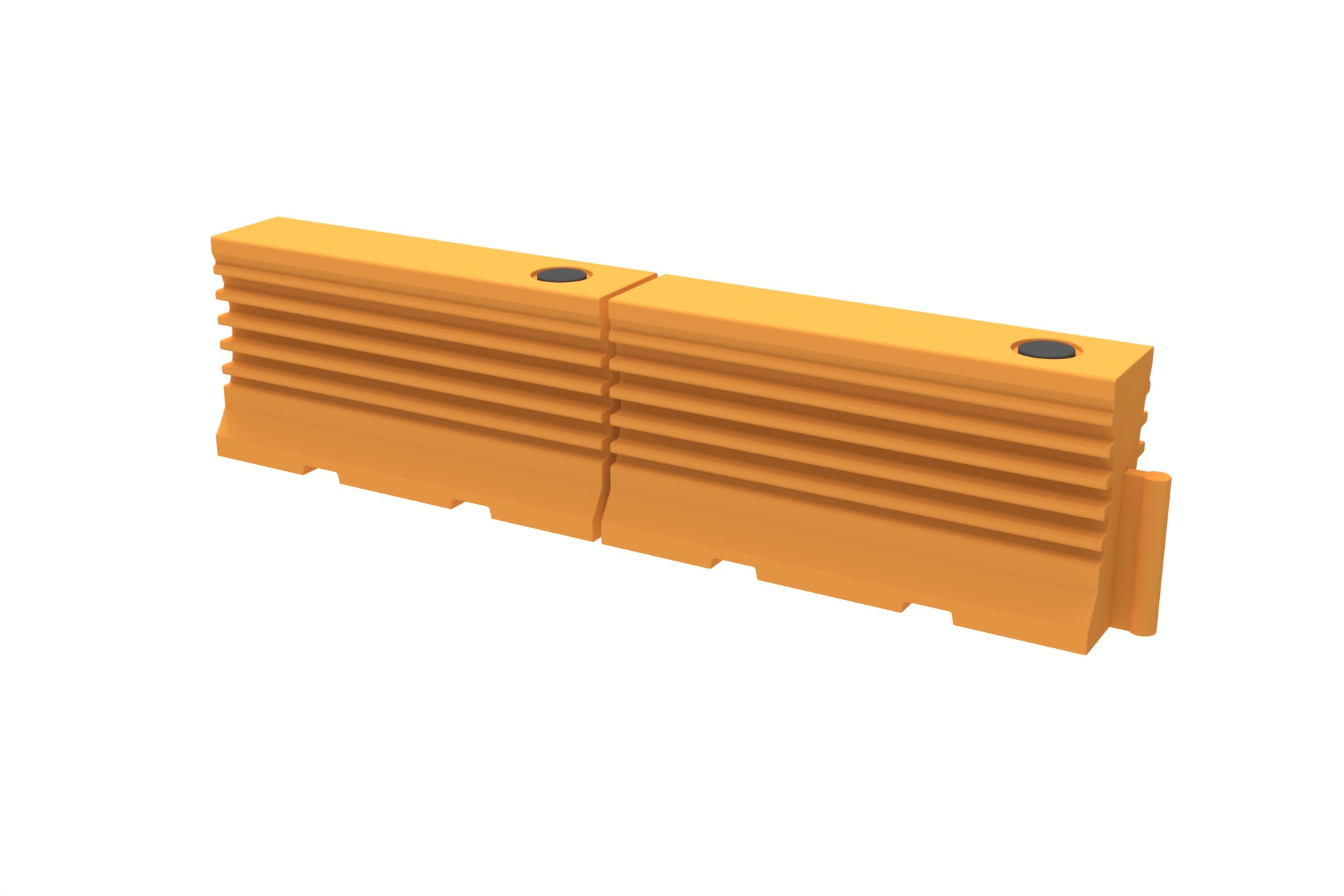 Road Barrier Set 3D print model_6