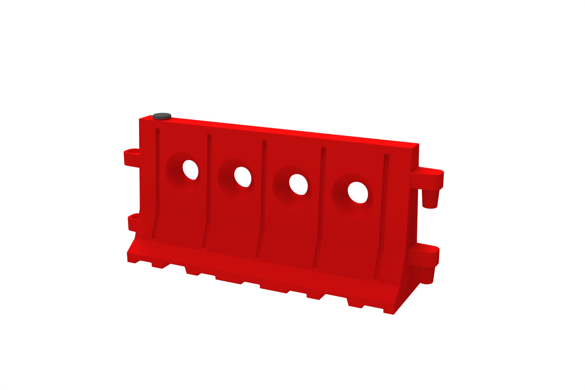 Road Barrier Set 3D print model_1