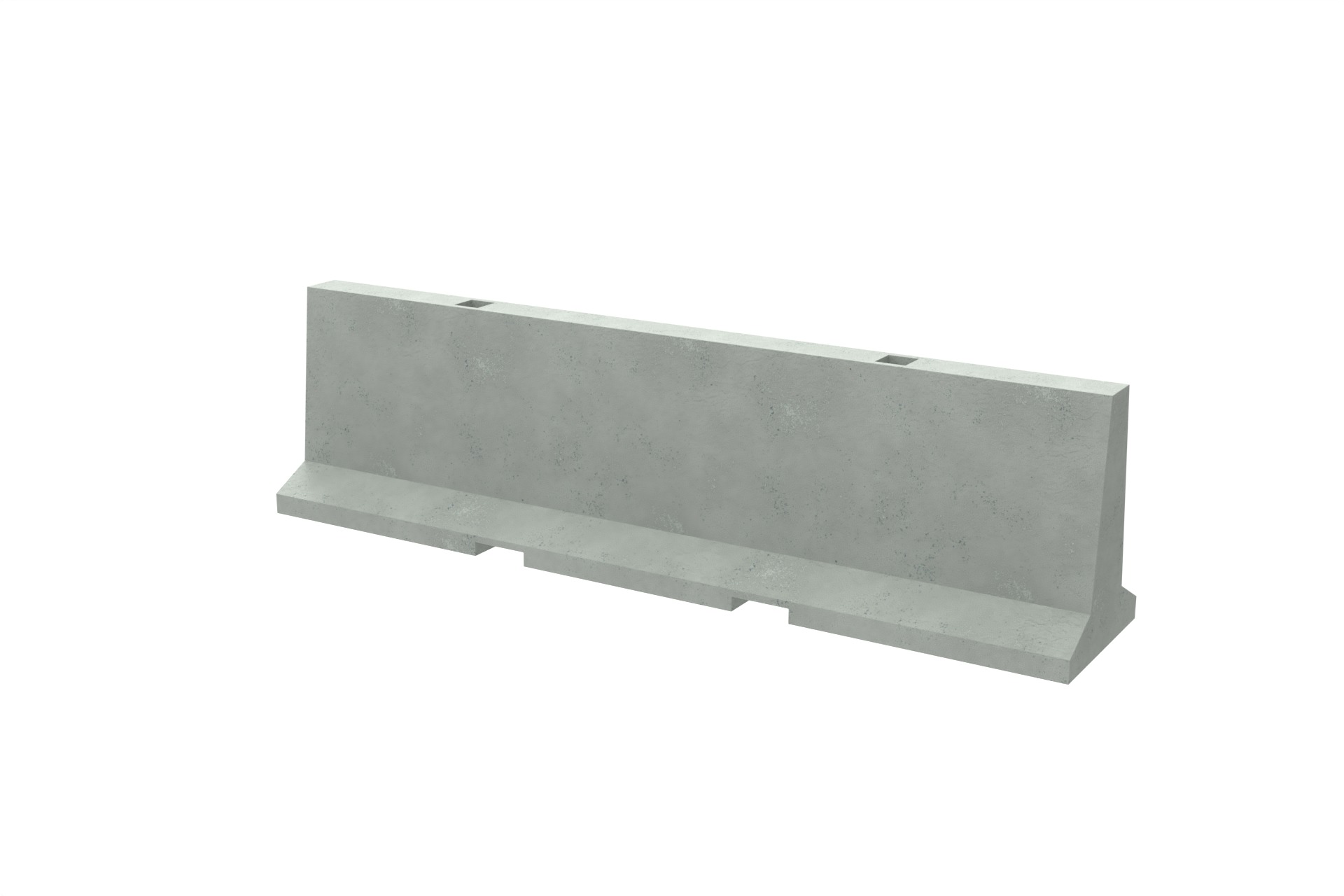 Road Barrier Set 3D print model_11