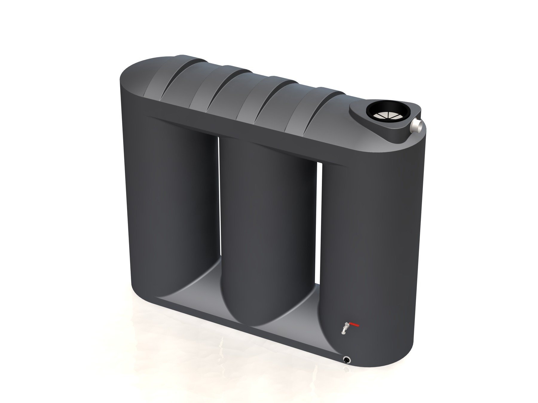 Water Tank Set x9 3D print model_1