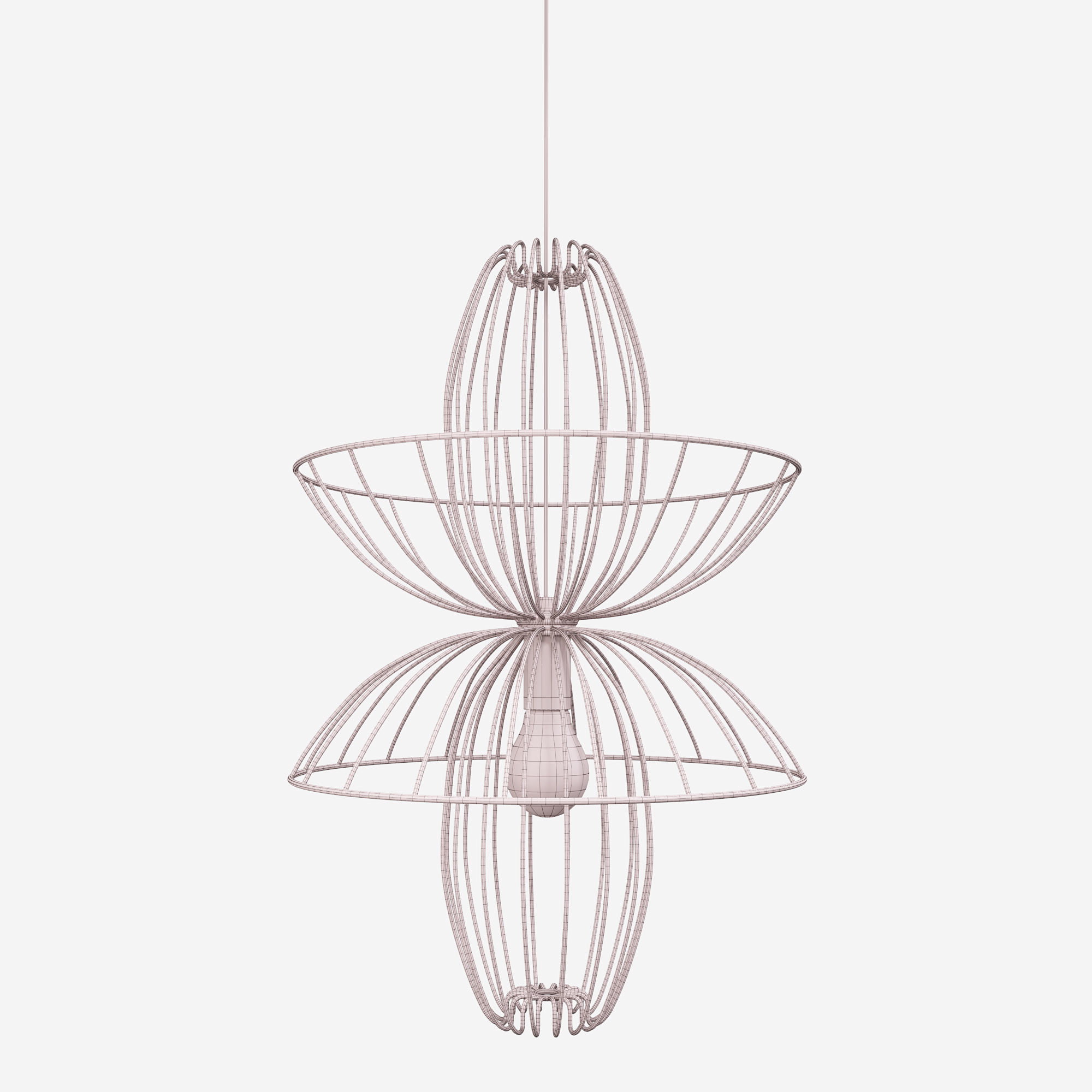 Pendant Lamp Ellen 3D model_2