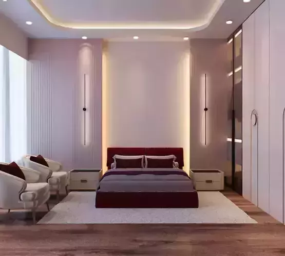 Realistic Bedroom Design 