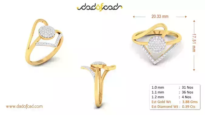 Refined Elegance Diamond Ring
