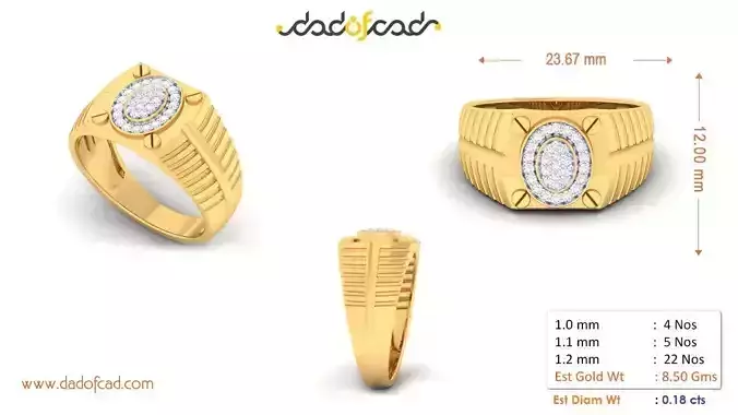 Gold guarantee Plated Sterling Silver Ring