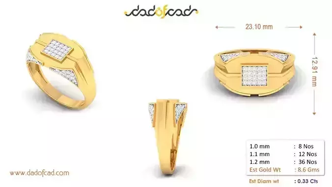 Elegant Sophistication Diamond Finger Ring