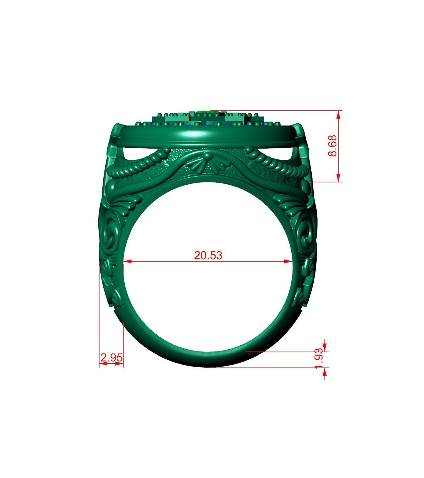 ROSETAS 11 3D print model_17