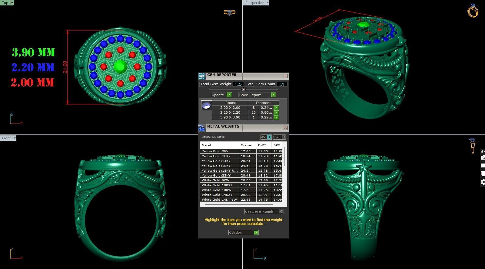 ROSETAS 11 3D print model_26