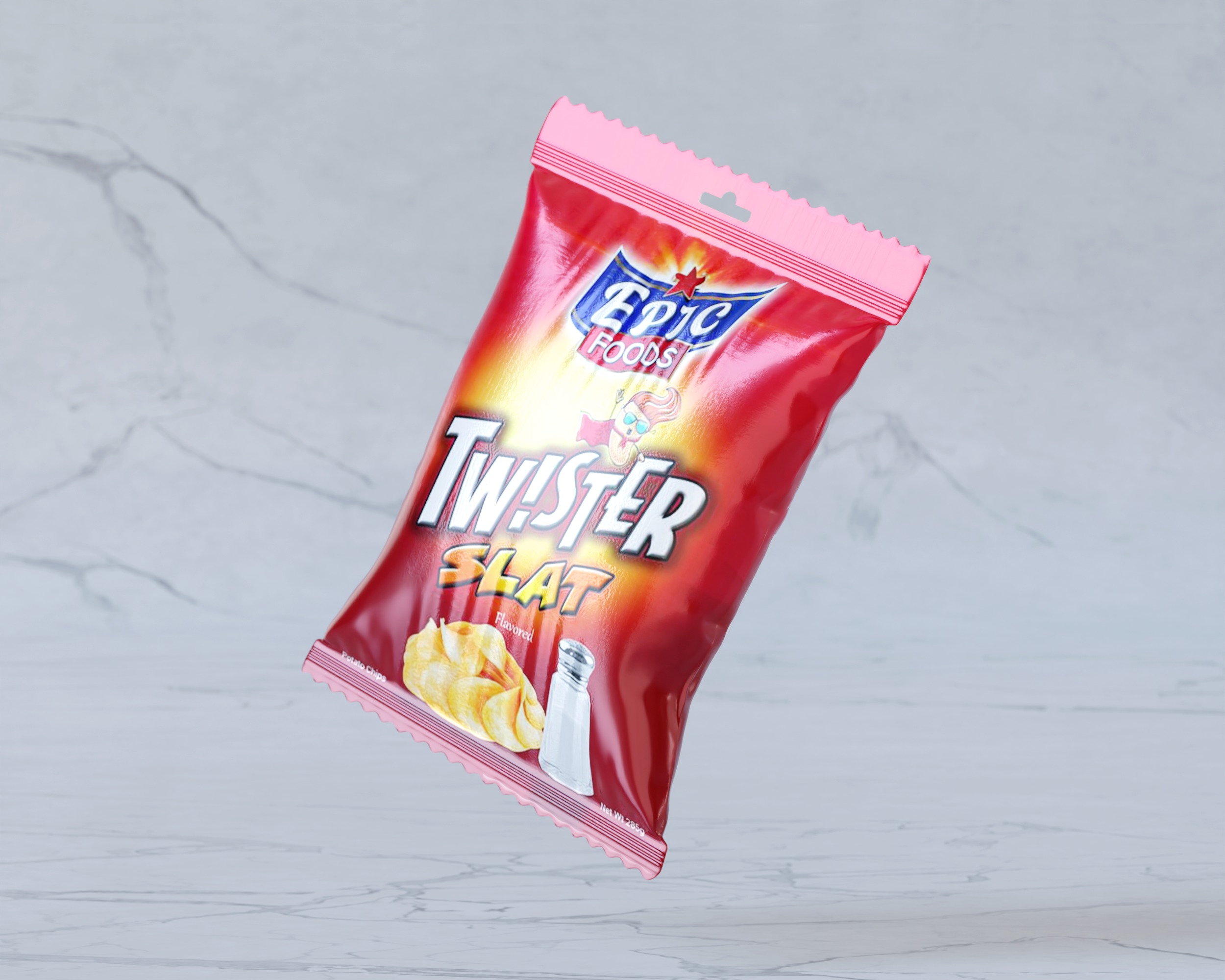 Retail Snack Packaging 3D model_6