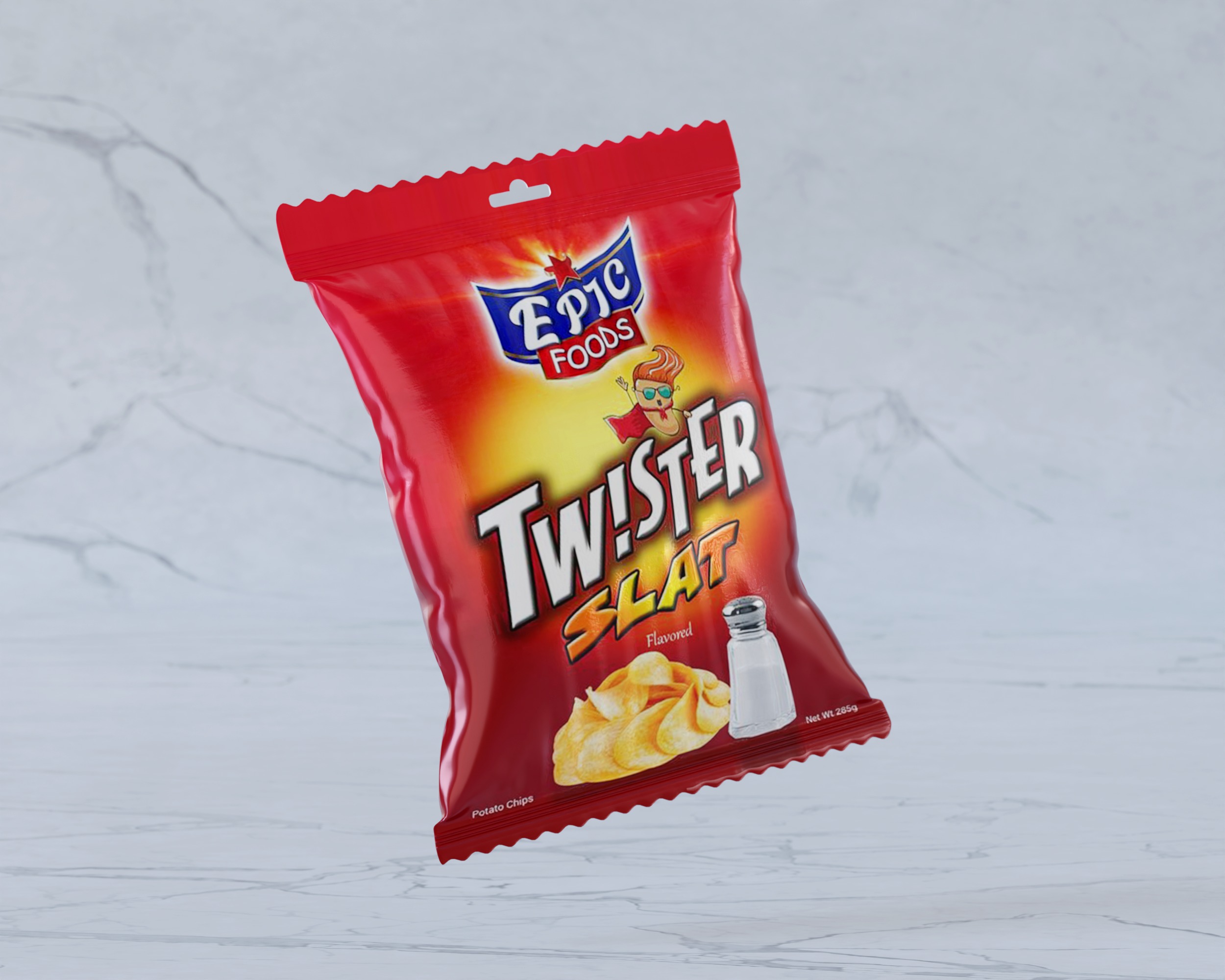Retail Snack Packaging 3D model_1