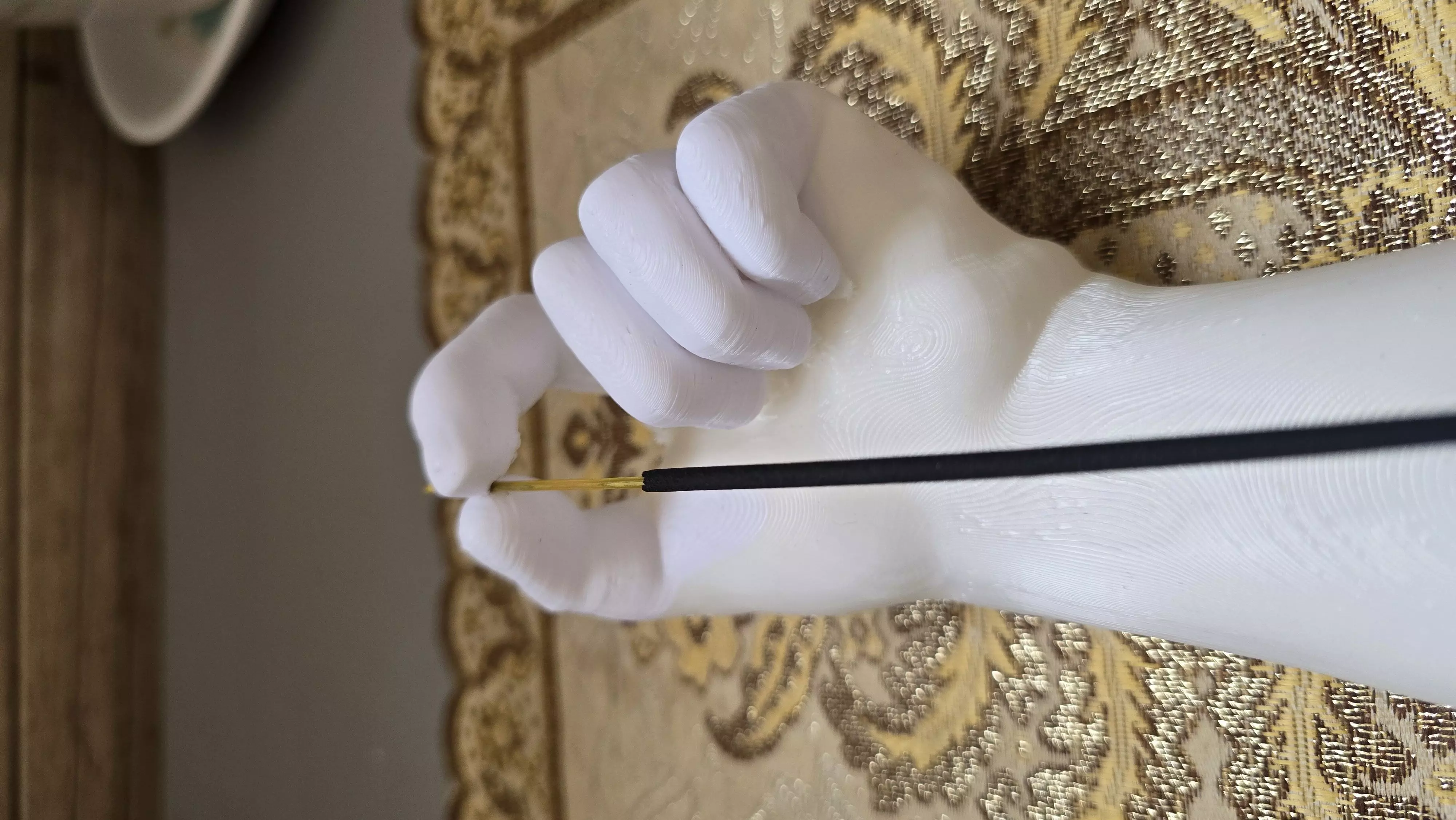 Hand-Shaped Incense Holder 3D print model