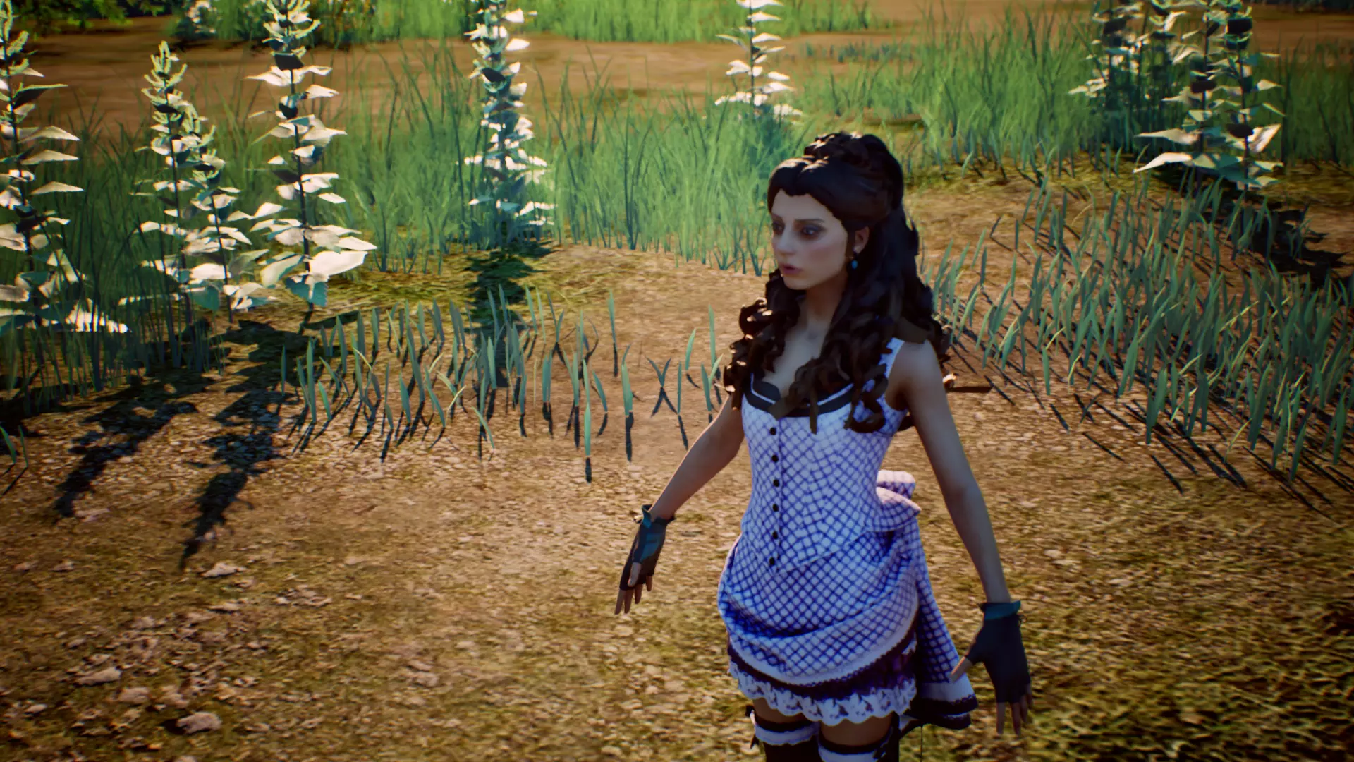 Future Girl one - 3d Character girl female women 3D model_0