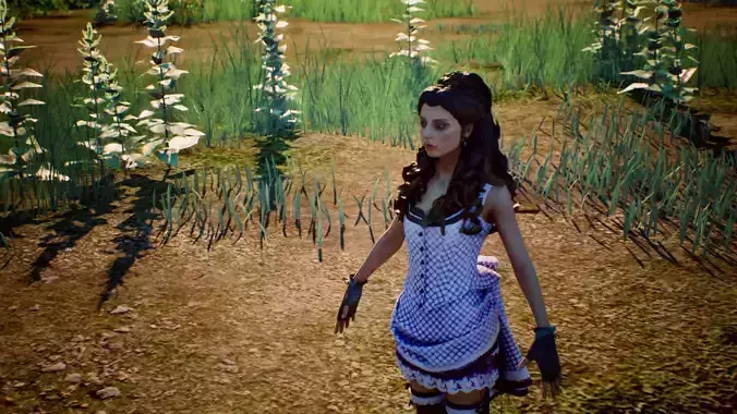 Future Girl one - 3d Character girl female women 3D model