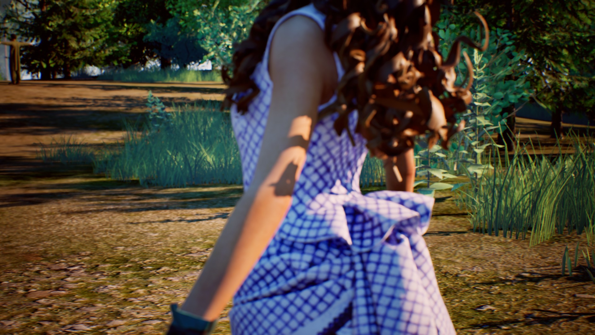 Future Girl one - 3d Character girl female women 3D model_6