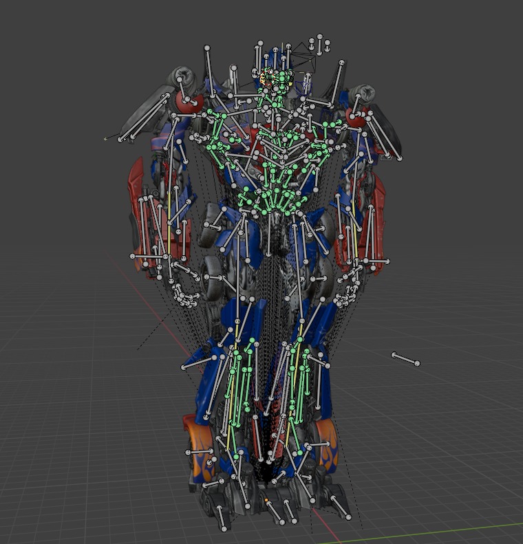 Optimus Prime Transformers Dark Of The Moon 3D model_8