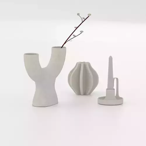 Decorative Vases And Candlesticks