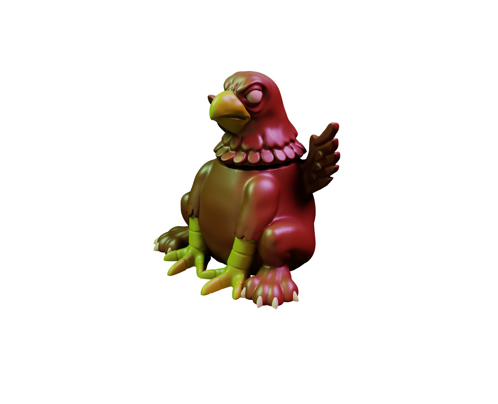 Griffon Fidget 3D print model_1