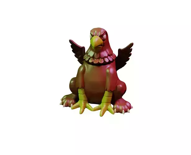 Griffon Fidget 3D print model