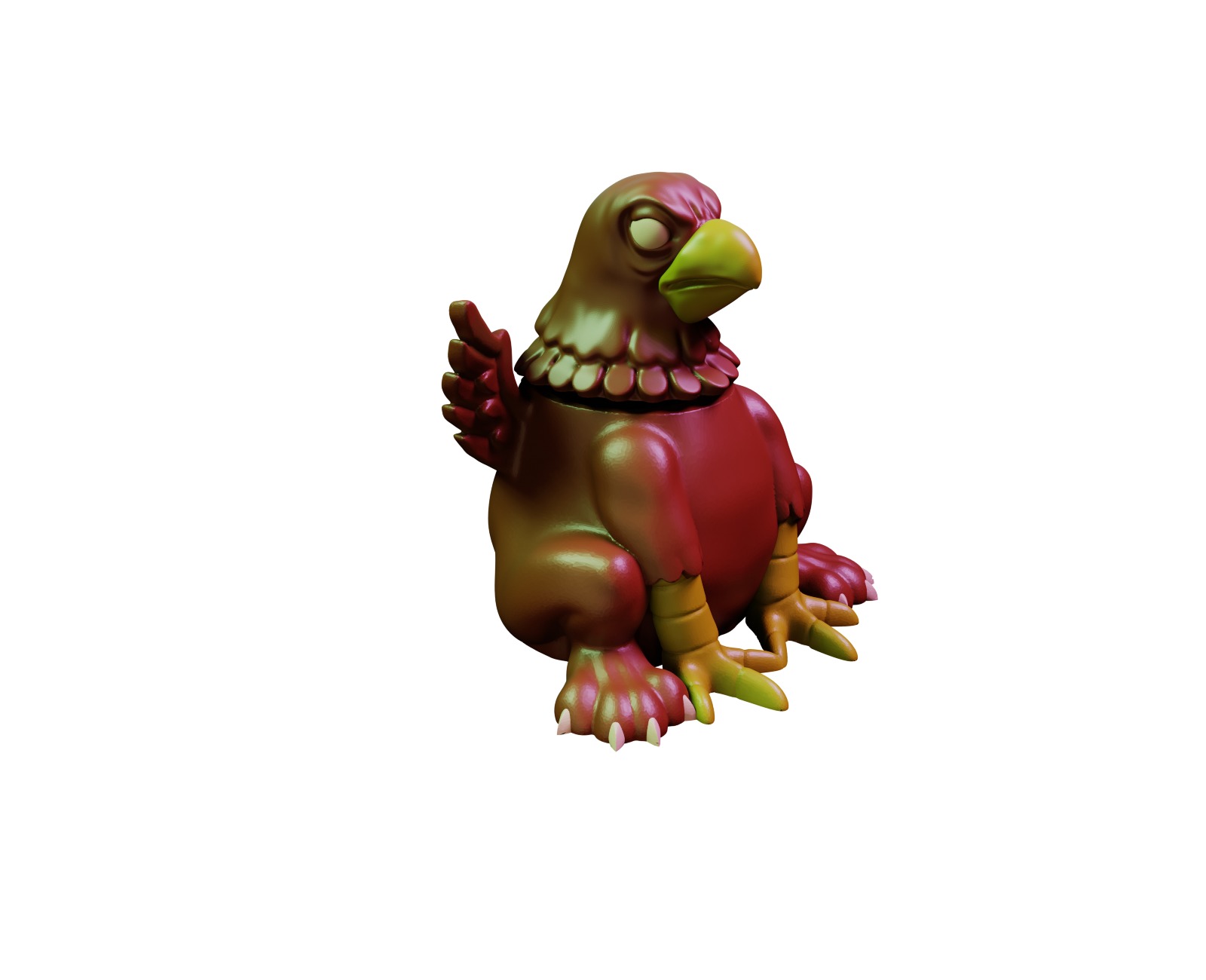 Griffon Fidget 3D print model_2