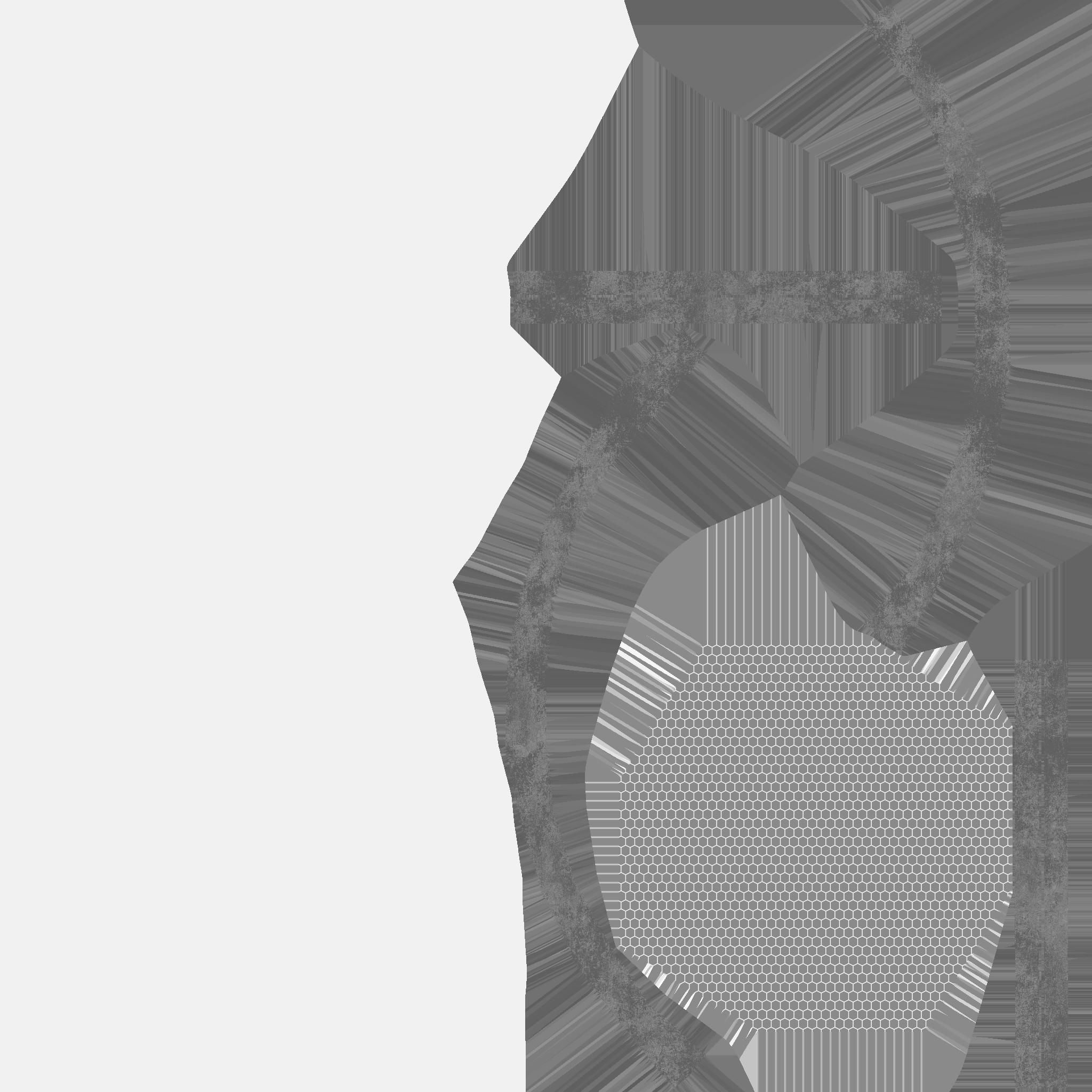 Trampoline Low-poly 3D model_14