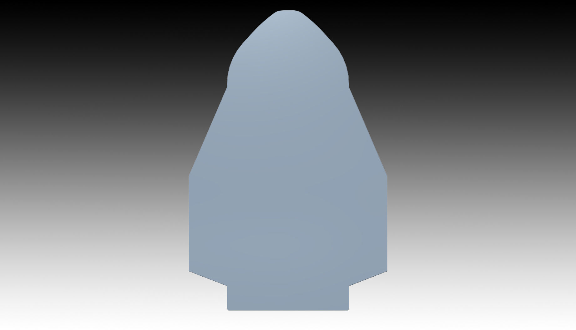 Lunch Plate Space Shuttle 3D print model_14