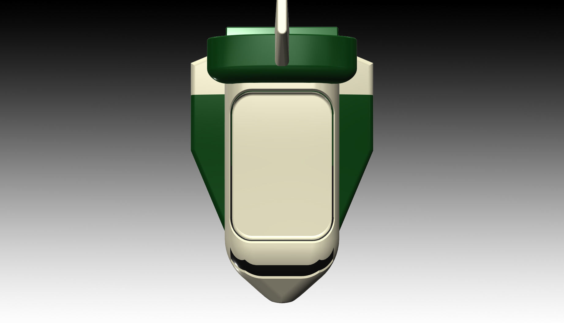 Lunch Plate Space Shuttle 3D print model_6