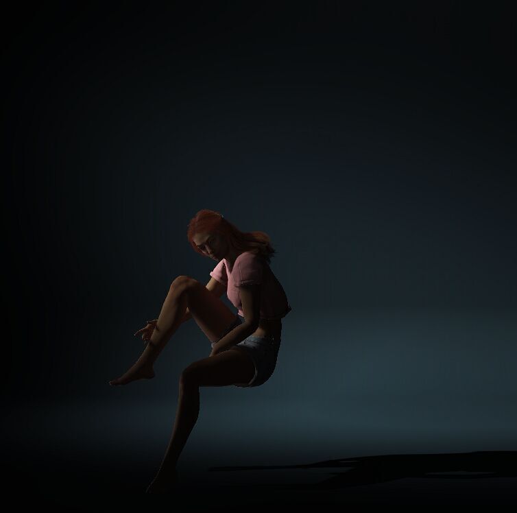 Realistic Female 3D Model 3D model_3