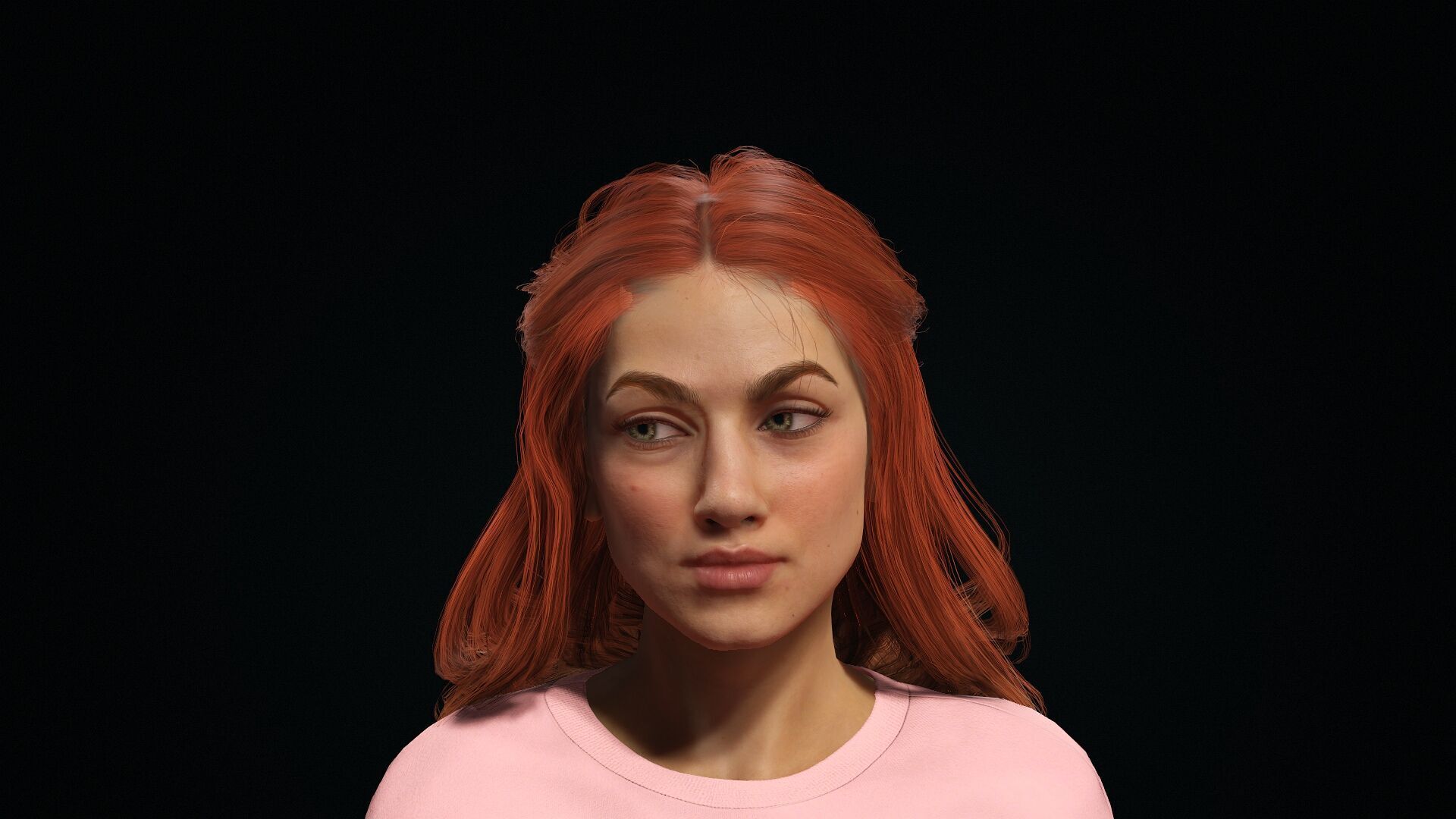 Realistic Female 3D Model 3D model_5