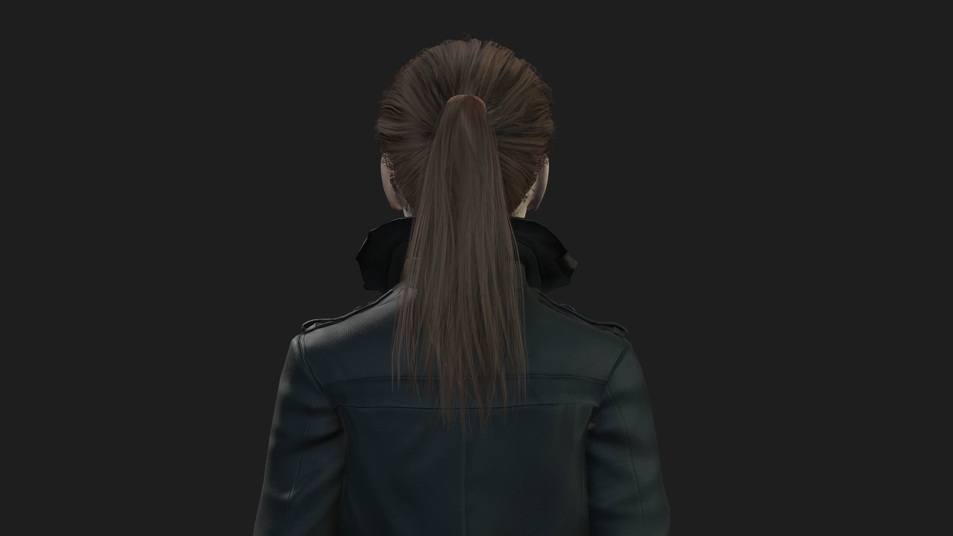 Beautiful 3D Girl Character Model 3D model_5