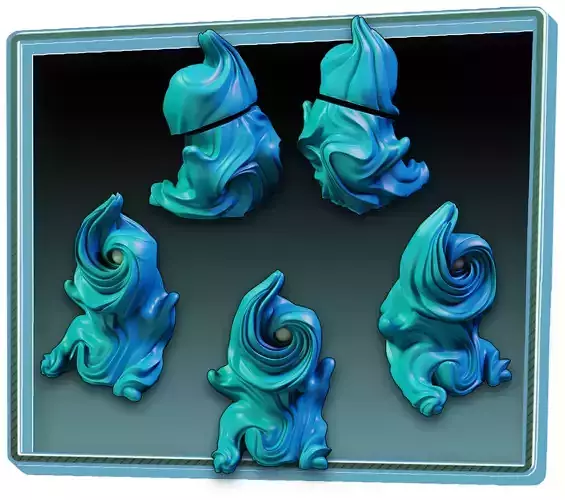 Air Fidget 3D print model