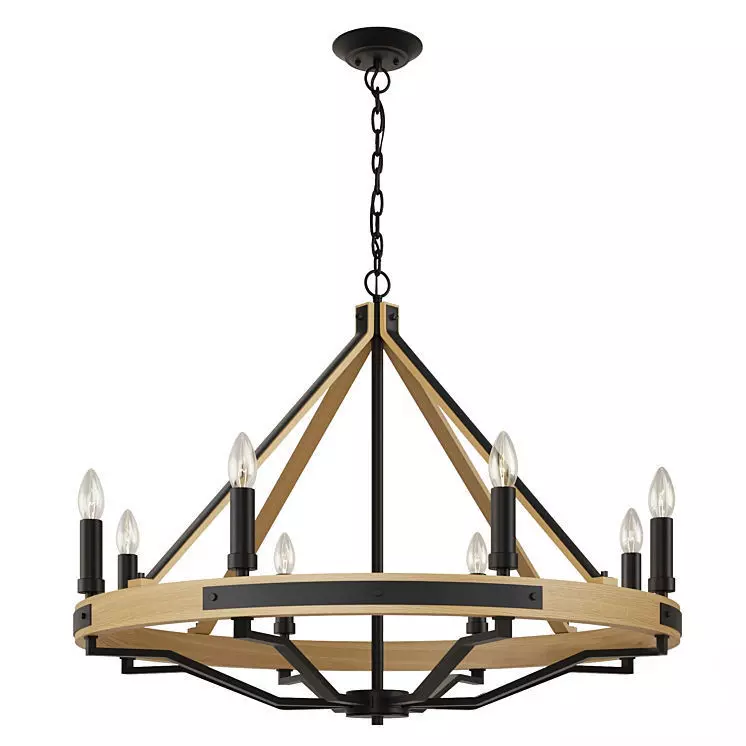 Pendant lamp chandelier 3D model