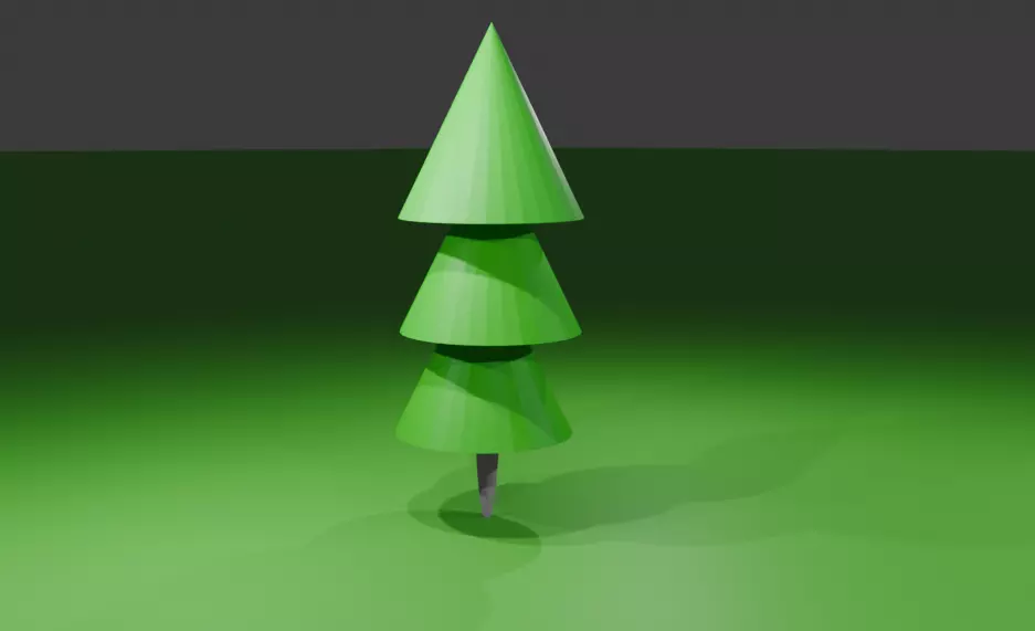 3D model of tree Free low-poly 3D model