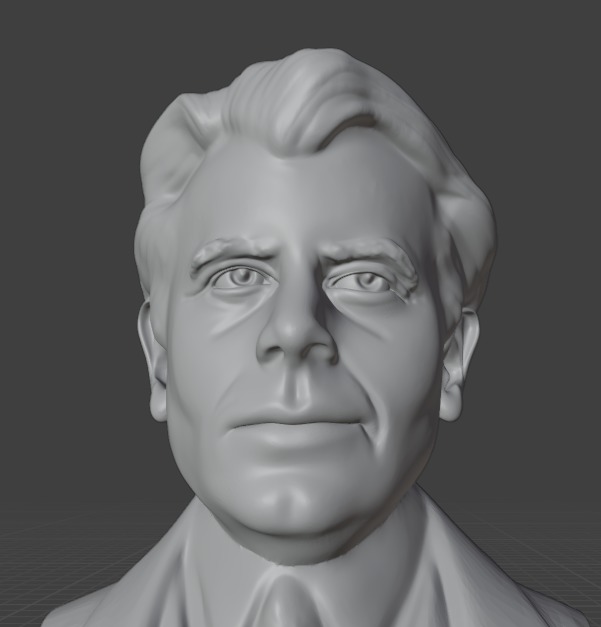 Glenn Ford 3D print model_1
