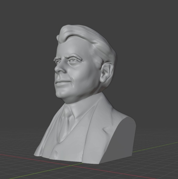 Glenn Ford 3D print model_6