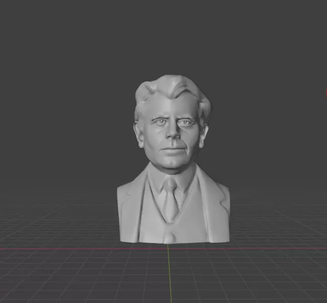 Glenn Ford 3D print model_0