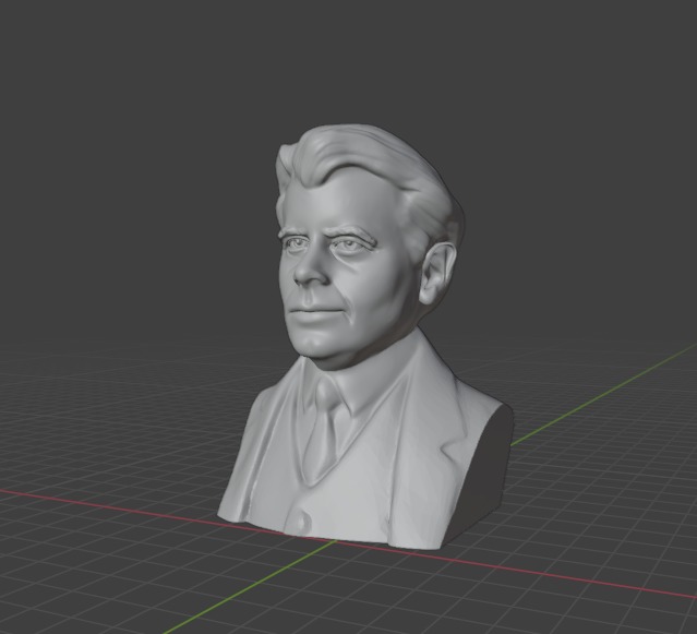 Glenn Ford 3D print model_7
