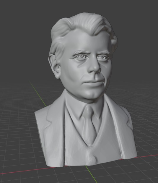 Glenn Ford 3D print model_17