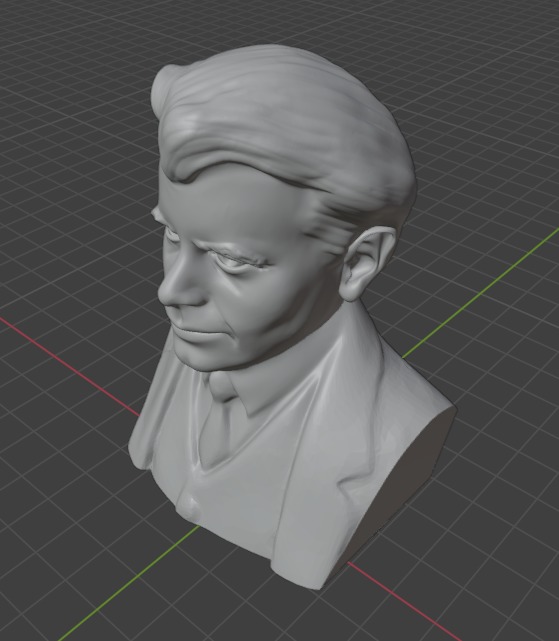 Glenn Ford 3D print model_2