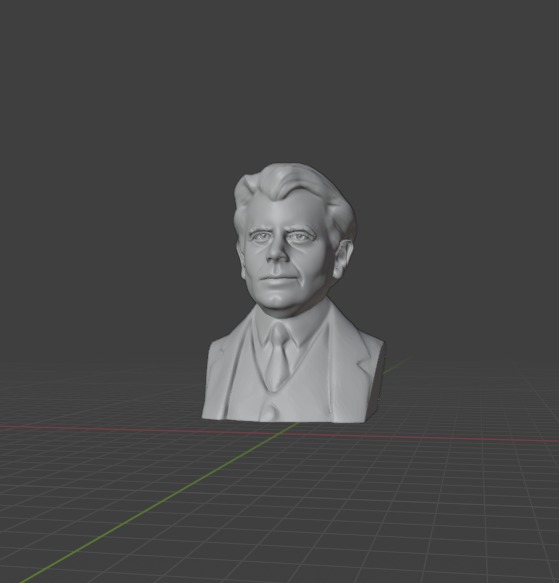Glenn Ford 3D print model_3