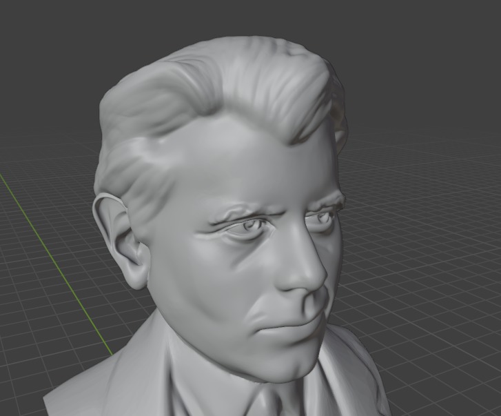 Glenn Ford 3D print model_12