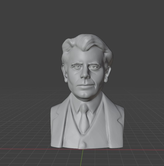 Glenn Ford 3D print model_13