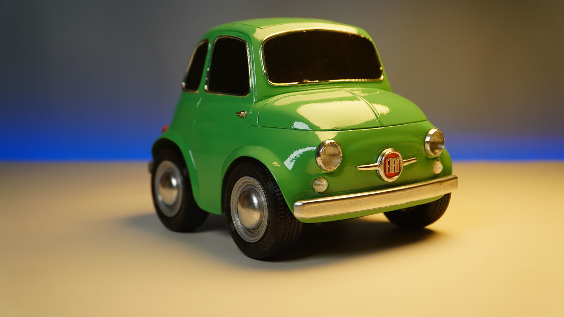 3D printed cute toy car with suspension 3D print model_10