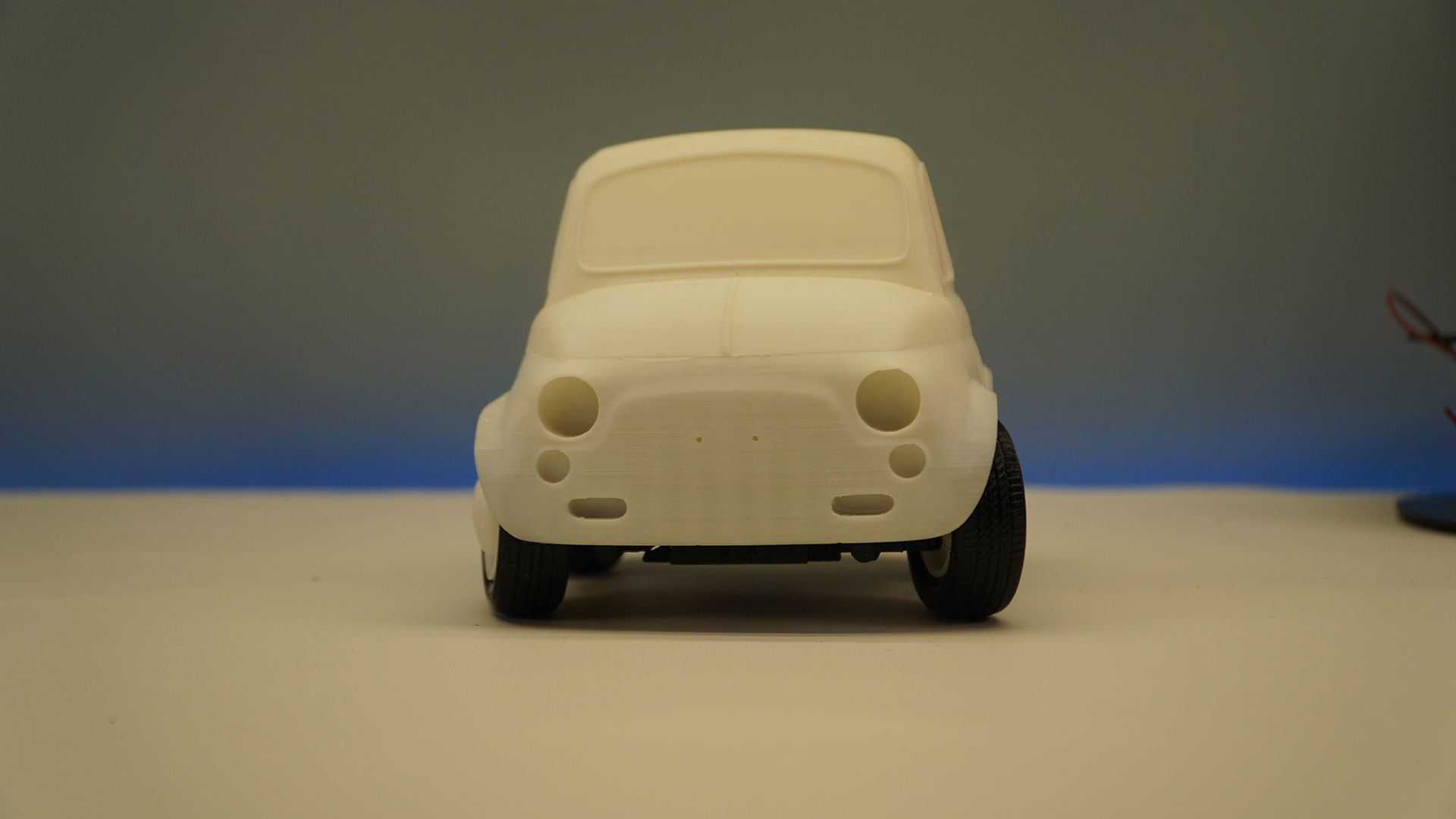 3D printed cute toy car with suspension 3D print model_8
