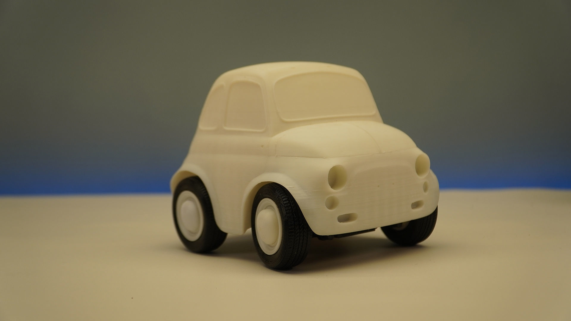 3D printed cute toy car with suspension 3D print model_6