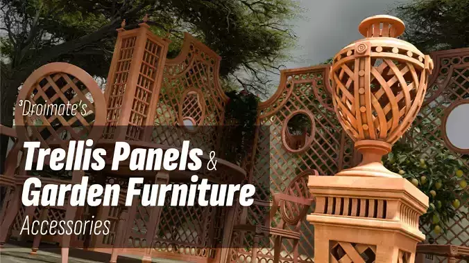 Trellis Panels and Garden Furniture Accessories