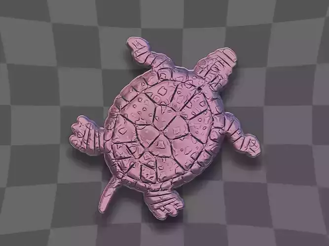 Turtle for CNC 3D print model