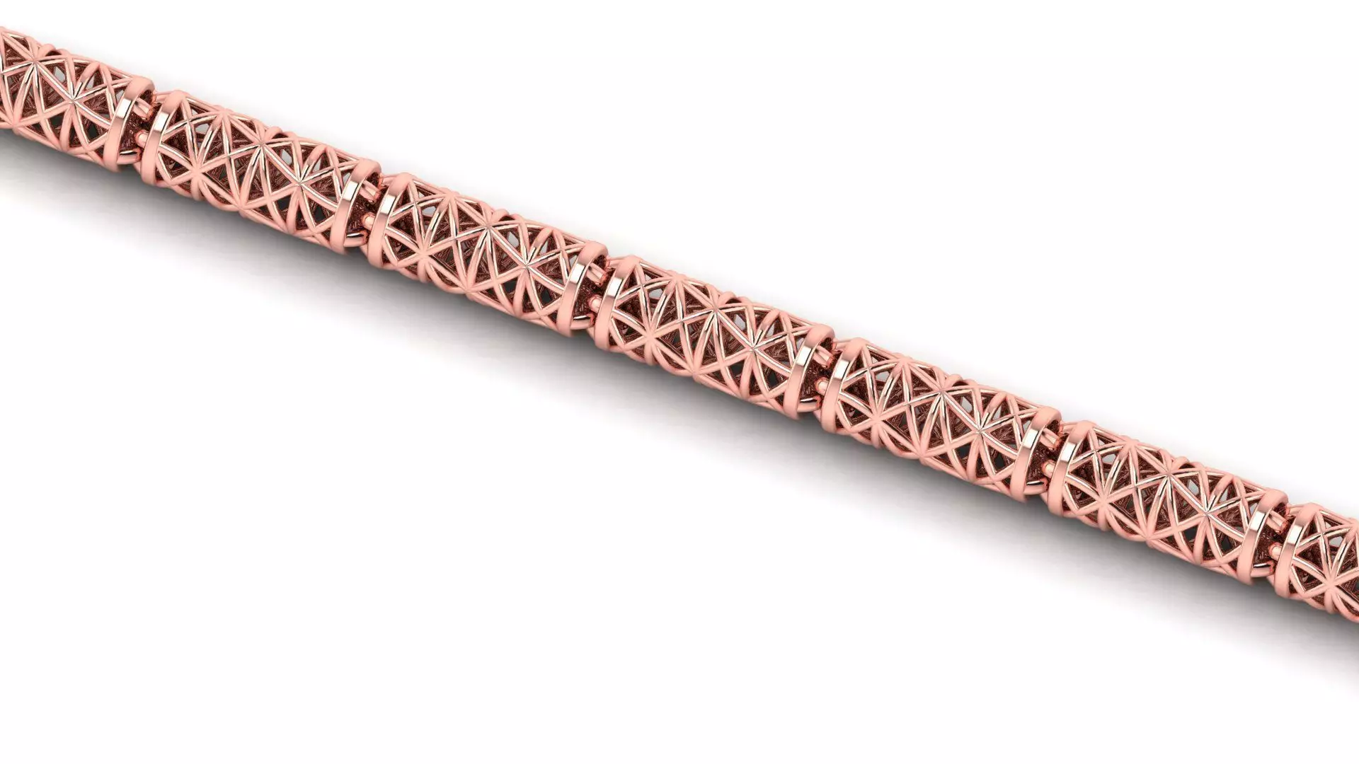 beautiful chain or bracelet jewelry for all cam machine 3D print model