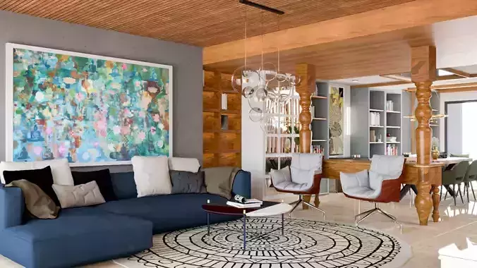 Modern Full House Interior