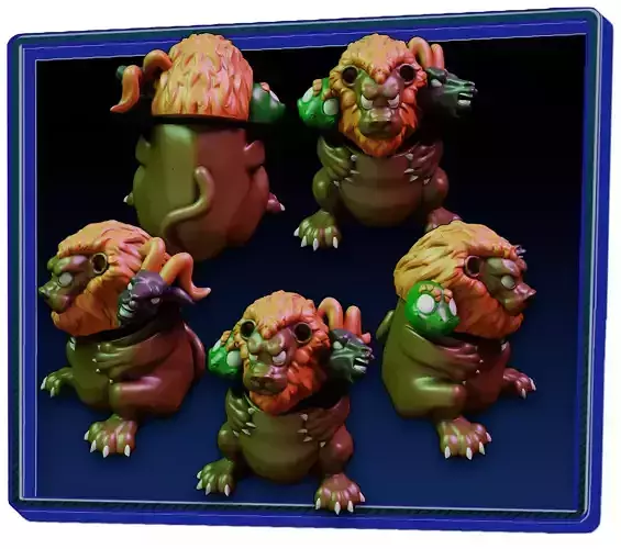 Kimera Fidget 3D print model